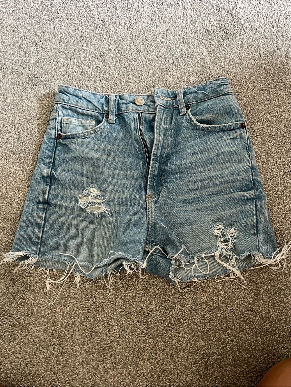 Zara jean shorts